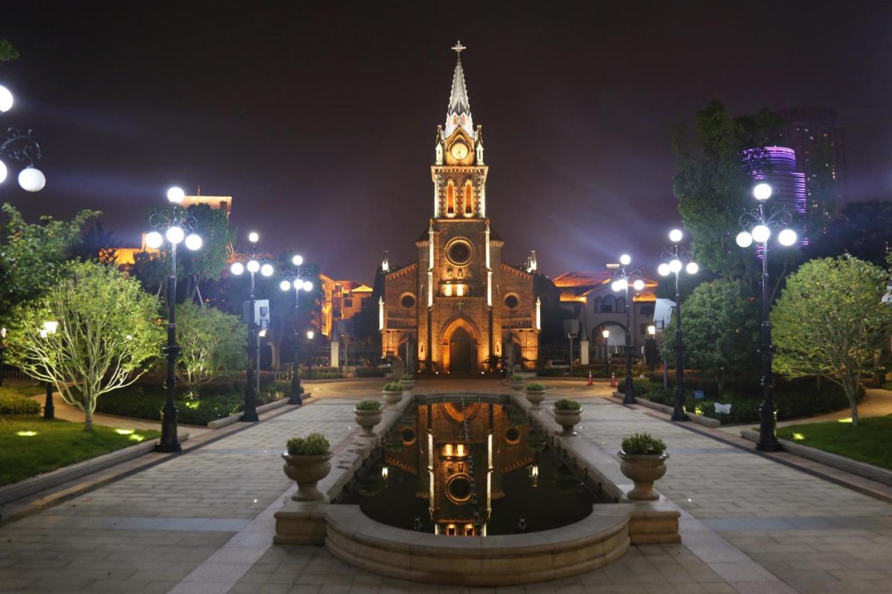 Shangri-La Ningbo - The Three Rivers Intersection Hotel Exterior foto